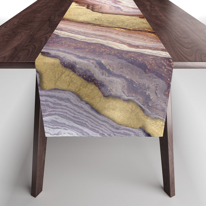 Mauve Agate Table Runner Gallery Image 1