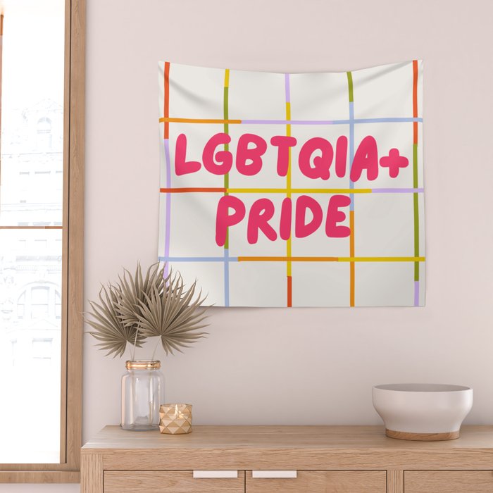 LGBTQIA+ Pride Wall Tapestry Gallery Image 2