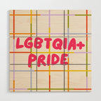 LGBTQIA+ Pride Wood Wall Art Gallery Image 1
