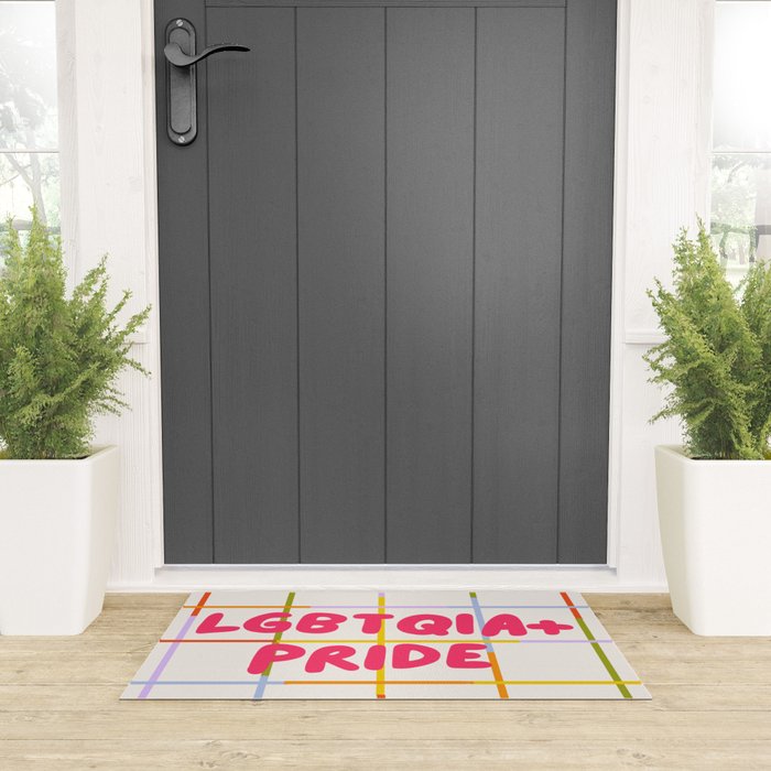LGBTQIA+ Pride Welcome Mat Gallery Image 3