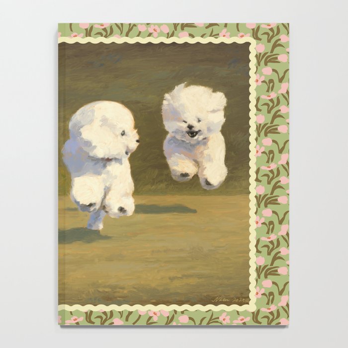 Three Dogs Running Notebook Gallery Image 4