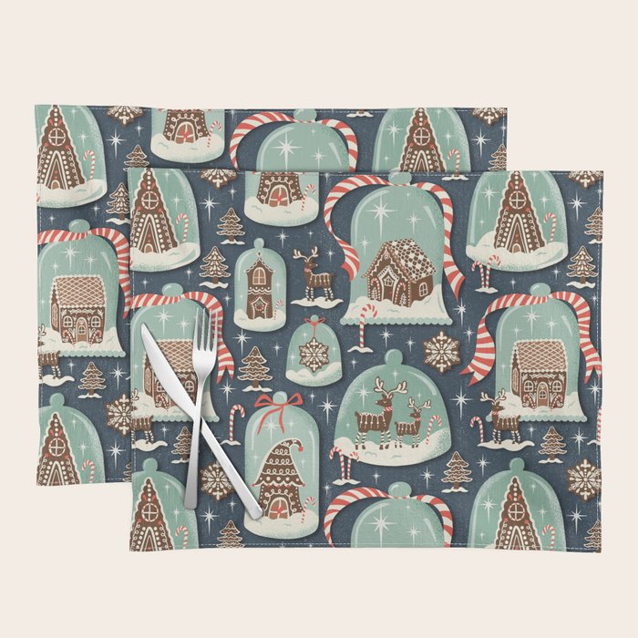 Gingerbread Village Placemat Gallery Image 1