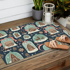 Gingerbread Village Outdoor Rug Gallery Image 2