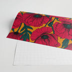 Red poppy garden    Wrapping Paper Gallery Image 2