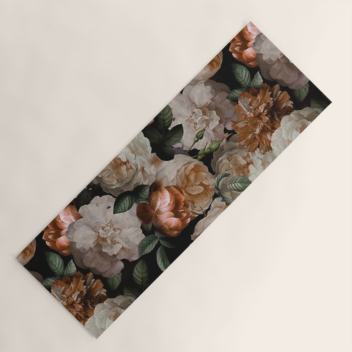 Golden Jan Davidsz. de Heem Roses Yoga Mat Gallery Image 1
