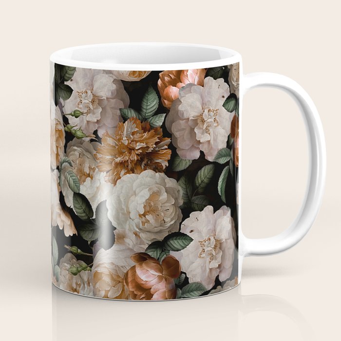 Golden Jan Davidsz. de Heem Roses Coffee Mug Gallery Image 1