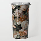 Golden Jan Davidsz. de Heem Roses Travel Mug Gallery Image 2
