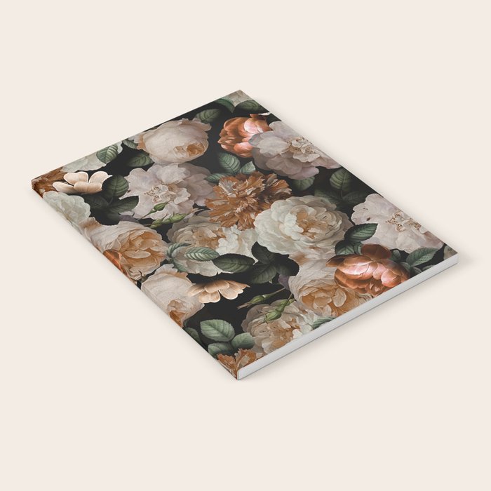 Golden Jan Davidsz. de Heem Roses Notebook Gallery Image 2