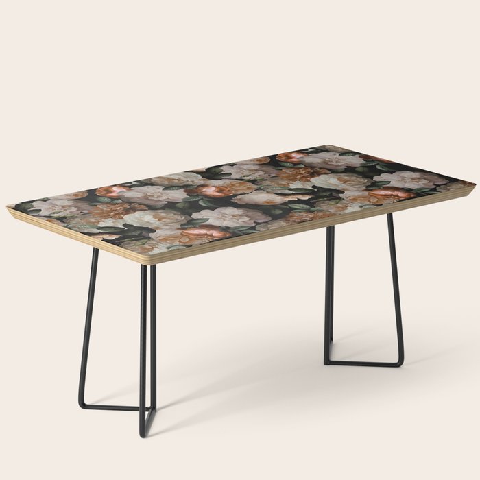Golden Jan Davidsz. de Heem Roses Coffee Table Gallery Image 1