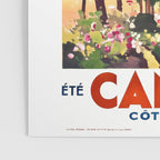 1938 France Cannes Cote D'Azur Travel Poster Poster Gallery Image 3