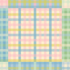Gingham Patchwork Pastel Checkered Pattern Coffee Mug Gallery Image 2