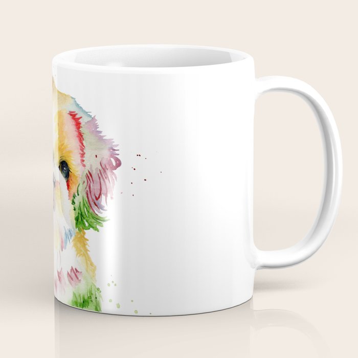 Shih Tzu Watercolor  Coffee Mug Gallery Image 1