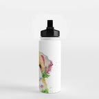 Shih Tzu Watercolor  Water Bottle Gallery Image 2