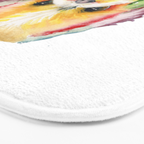 Shih Tzu Watercolor  Bath Mat Gallery Image 3