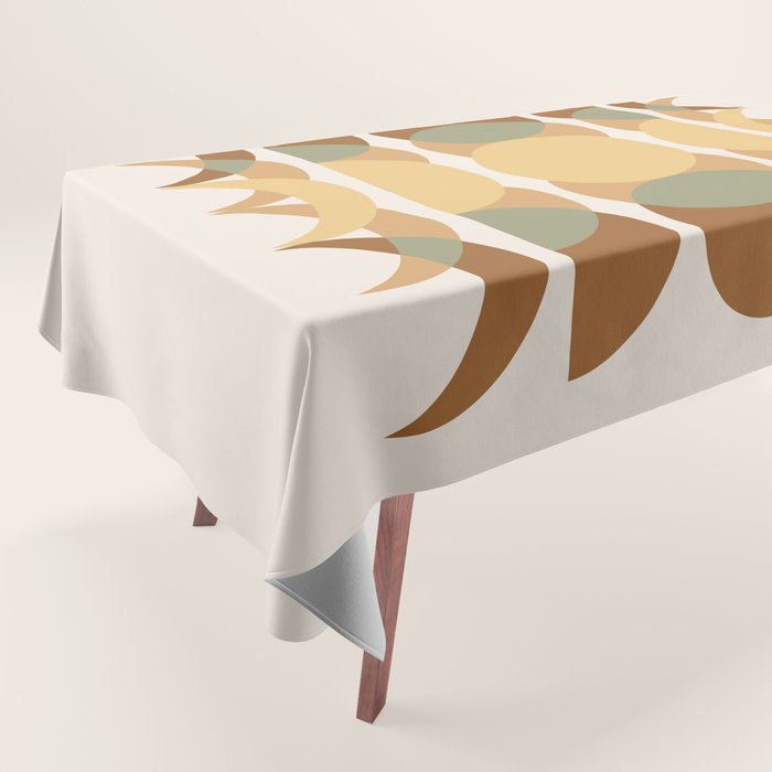 Moon Phases Abstract XIV Tablecloth Gallery Image 1