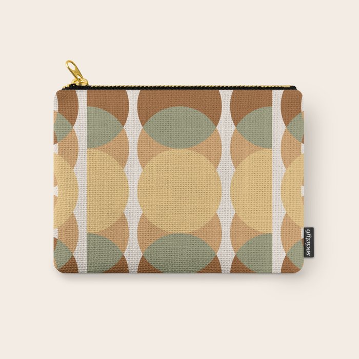 Moon Phases Abstract XIV Carry All Pouch Gallery Image 1