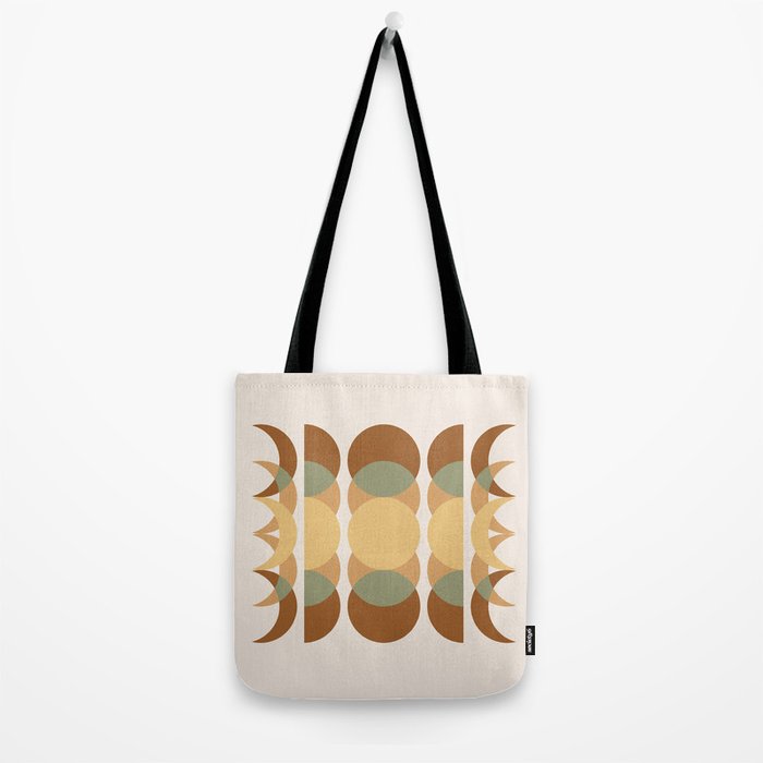 Moon Phases Abstract XIV Tote Bag Gallery Image 2