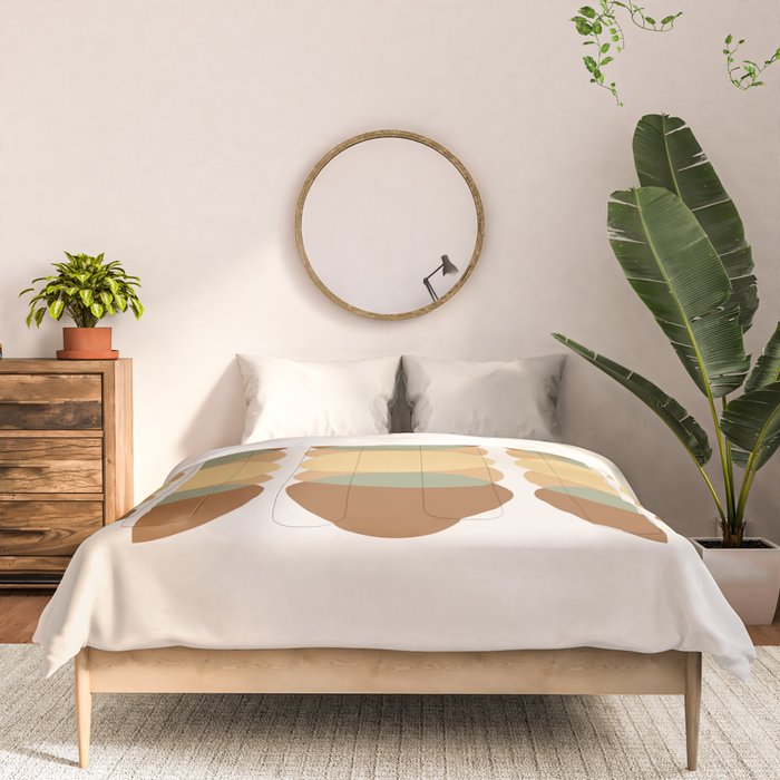 Moon Phases Abstract XIV Comforter Gallery Image 3