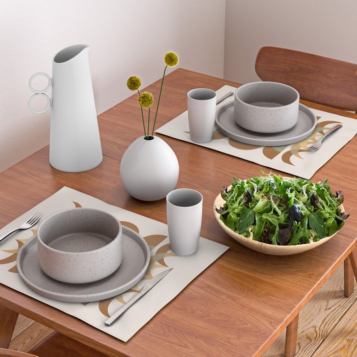 Moon Phases Abstract XIV Placemat Gallery Image 2