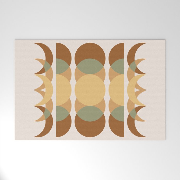 Moon Phases Abstract XIV Welcome Mat Gallery Image 1