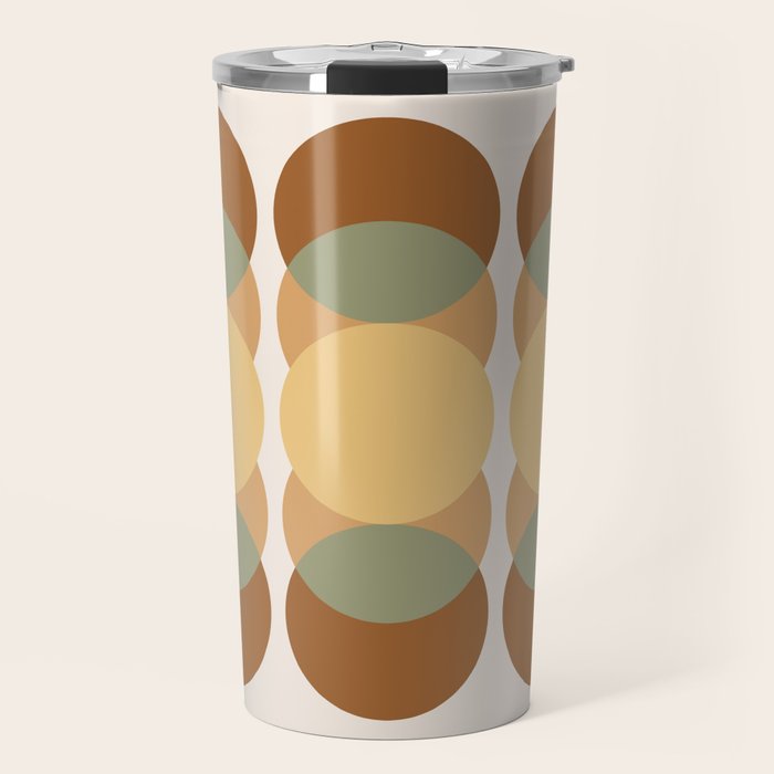 Moon Phases Abstract XIV Travel Mug Gallery Image 1