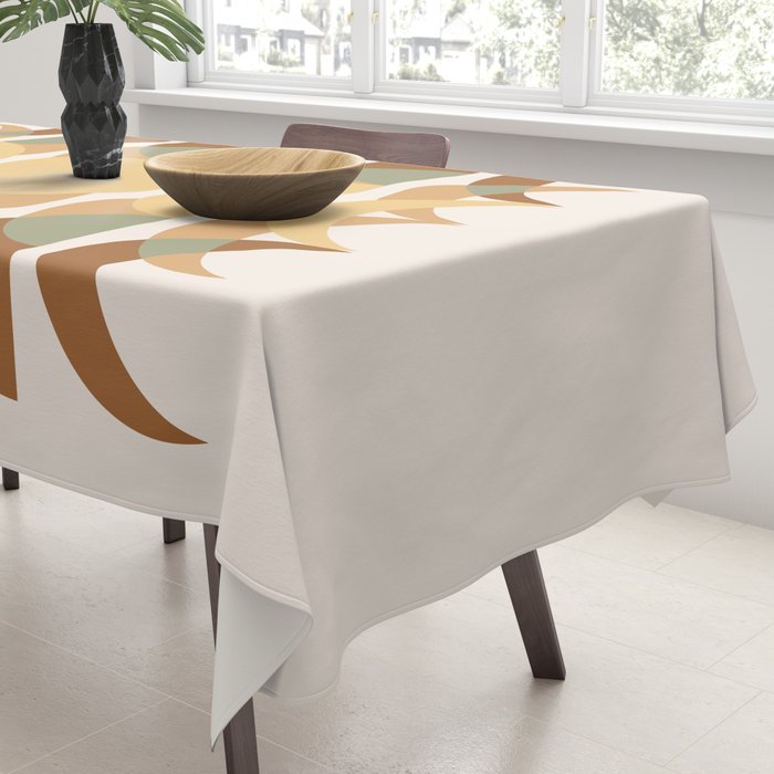 Moon Phases Abstract XIV Tablecloth Gallery Image 3