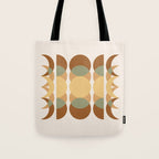 Moon Phases Abstract XIV Tote Bag Gallery Image 1