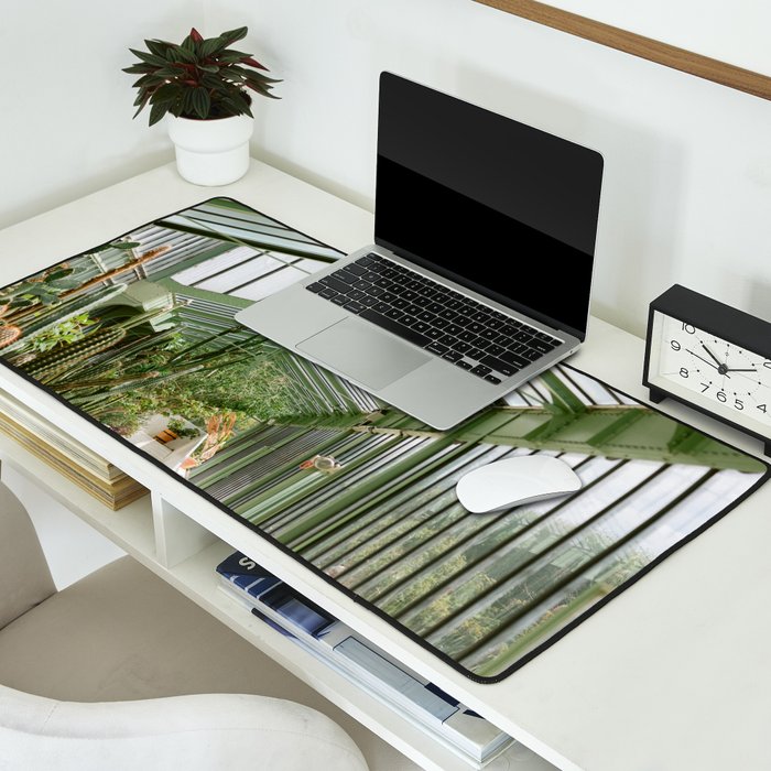 Botanical gardens of Paris | France travel photography | Greenhouse Desk Mat Gallery Image 2