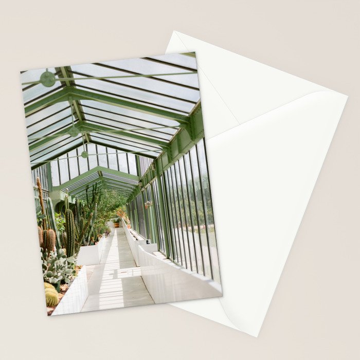 Botanical gardens of Paris | France travel photography | Greenhouse Stationery Card Gallery Image 2