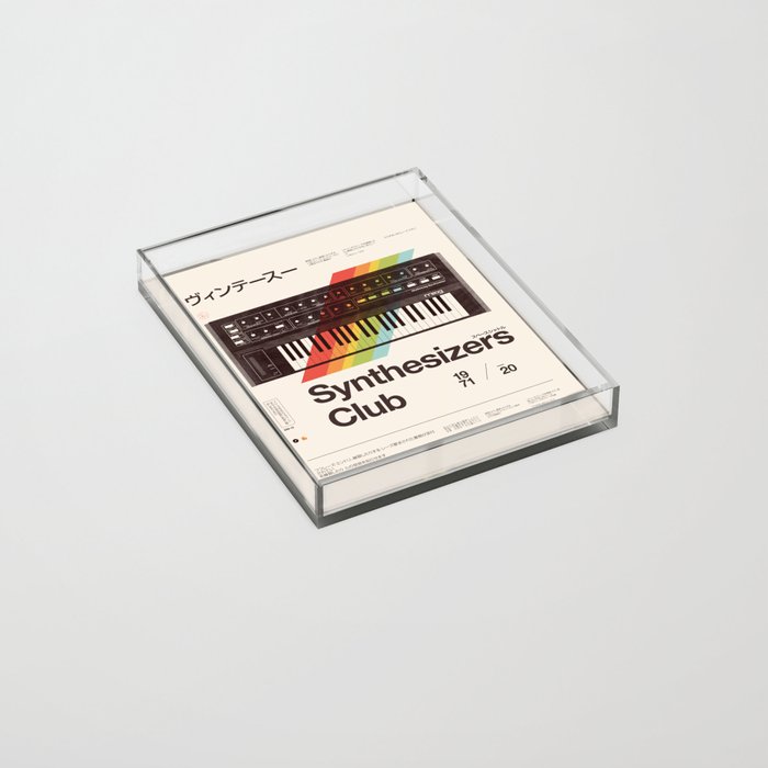 Synthesizers Club Acrylic Tray Gallery Image 2