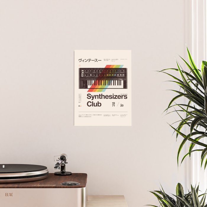 Synthesizers Club Poster Gallery Image 2