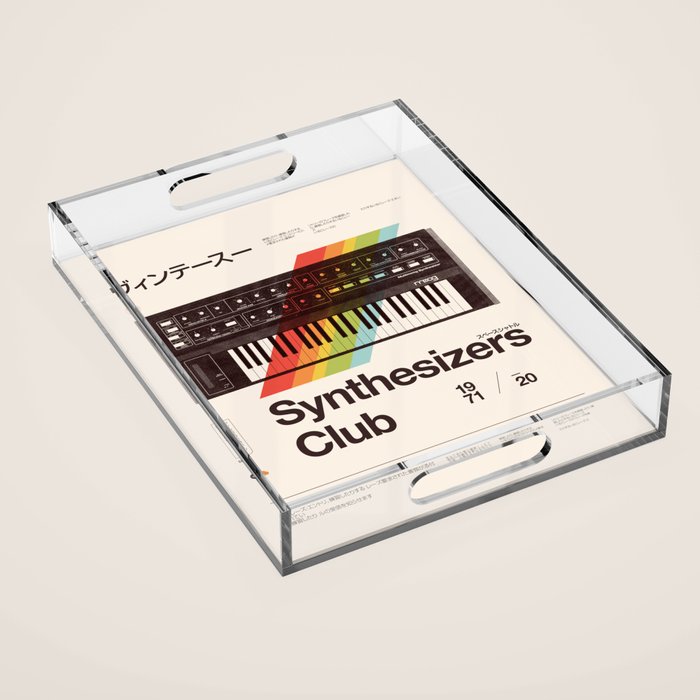 Synthesizers Club Acrylic Tray Gallery Image 1