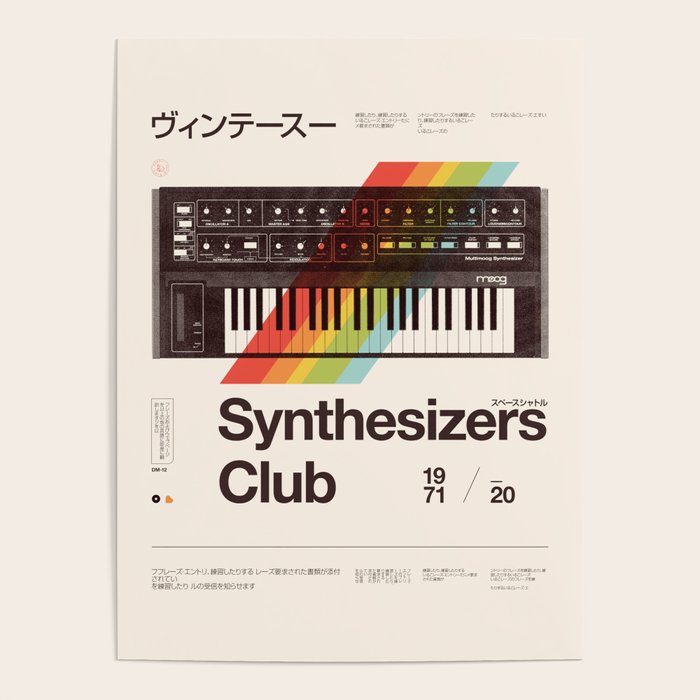 Synthesizers Club Poster Gallery Image 4