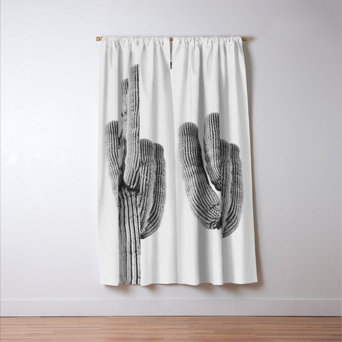 DESERT CACTUS XIX / Scottsdale, Arizona Window Curtain Gallery Image 3