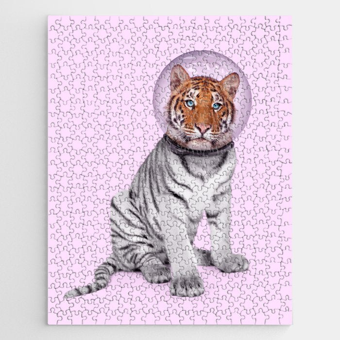 SPACE TIGER Jigsaw Puzzle Gallery Image 1