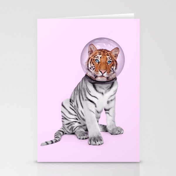 SPACE TIGER Stationery Card Gallery Image 1