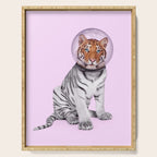 SPACE TIGER Serving Tray Gallery Image 1