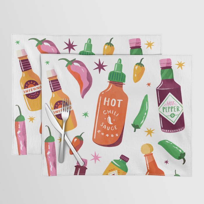 Hot Sauce Lover Placemat Gallery Image 1
