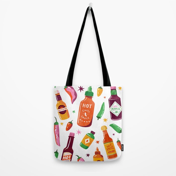 Hot Sauce Lover Tote Bag Gallery Image 2