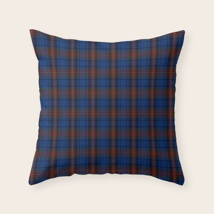 Queen of Tartan 5 Throw Pillow Gallery Image 6