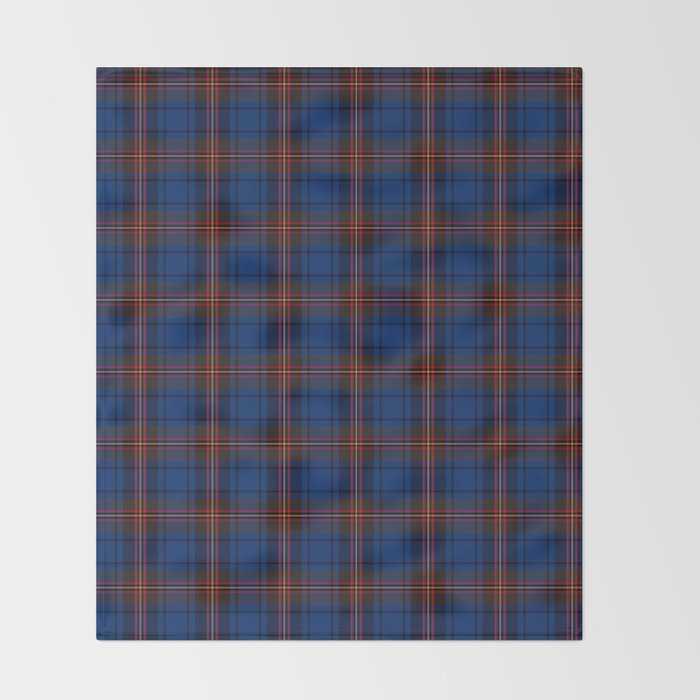 Queen of Tartan 5 Throw Blanket Gallery Image 2
