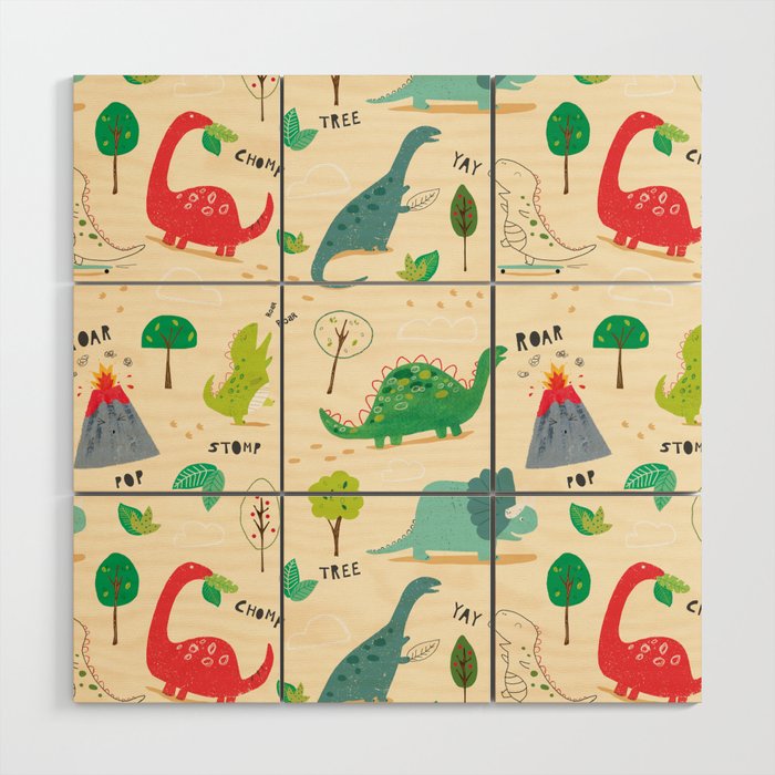 ROOOARSOME!! Wood Wall Art Gallery Image 1