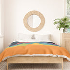 Whimsical Mountains Duvet Cover Gallery Image 3