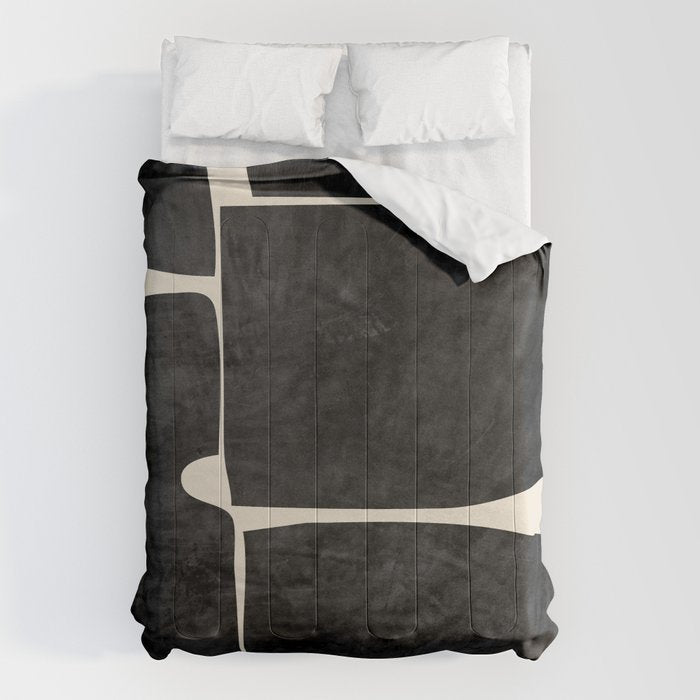 Modern Abstract Minimal Shapes 214 Comforter Gallery Image 6