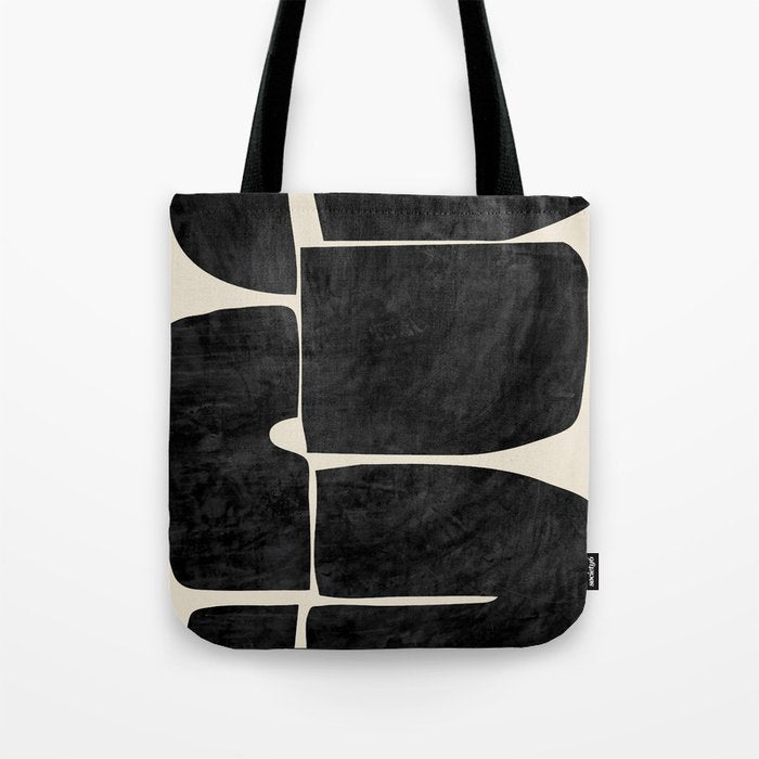 Modern Abstract Minimal Shapes 214 Tote Bag Gallery Image 1