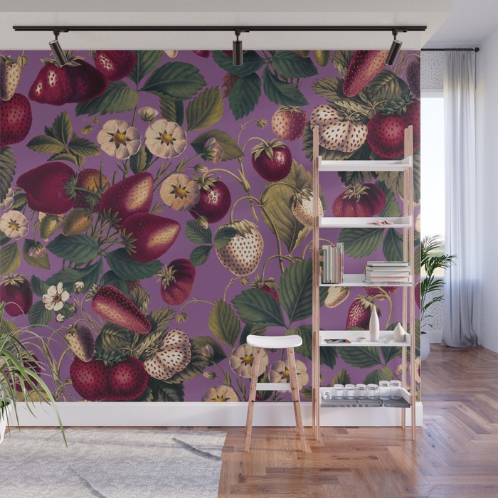 Strawberry Fields Forever VI Wall Mural Gallery Image 1