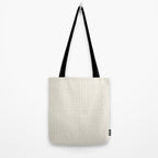 Lines III (Linen Gray) Tote Bag Gallery Image 2