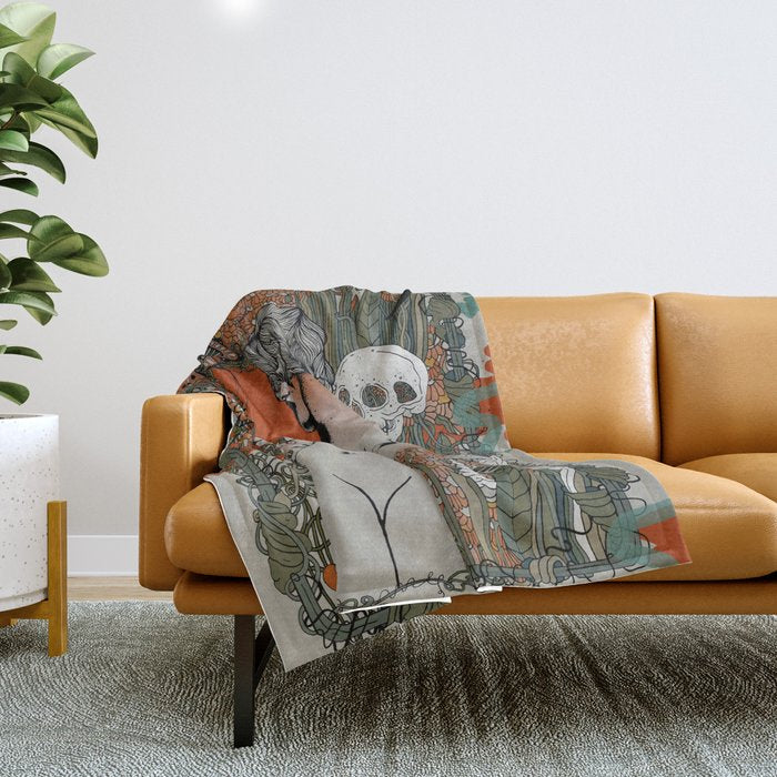 The Butterfly Throw Blanket Gallery Image 1