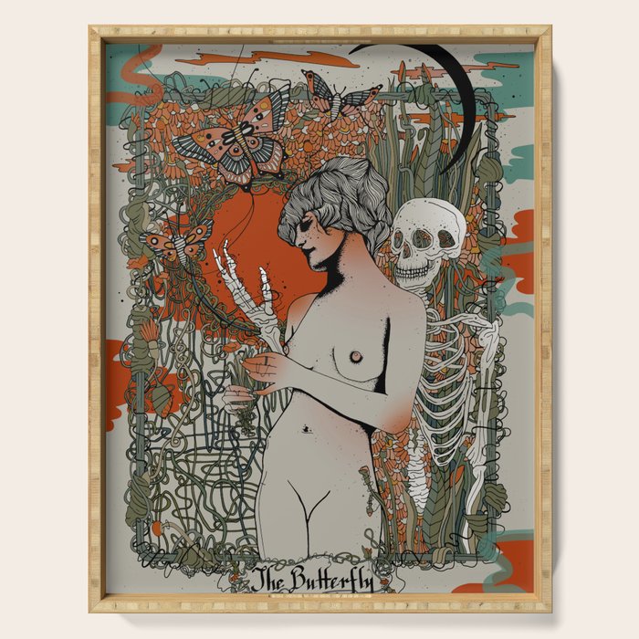 The Butterfly Serving Tray Gallery Image 1