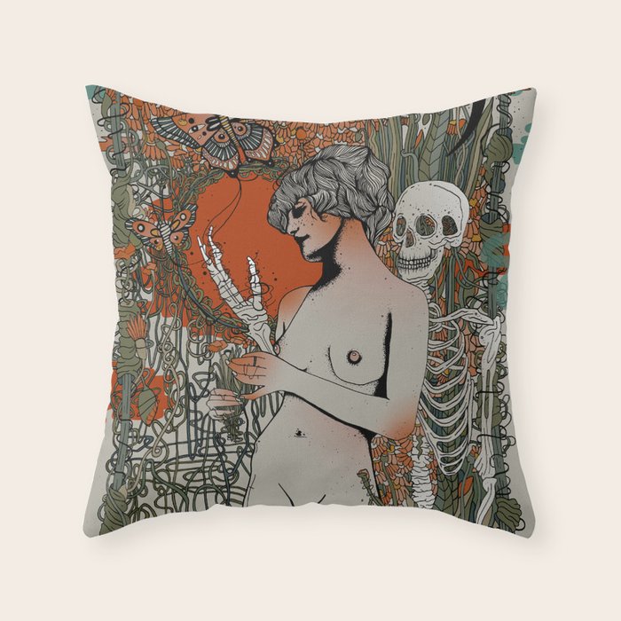 The Butterfly Throw Pillow Gallery Image 6